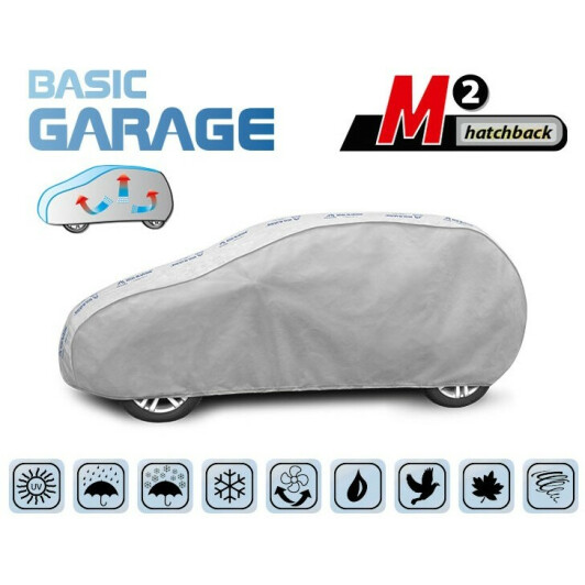 Автомобільний тент Kegel Basic Garage 5-3955-241-3021 сірий