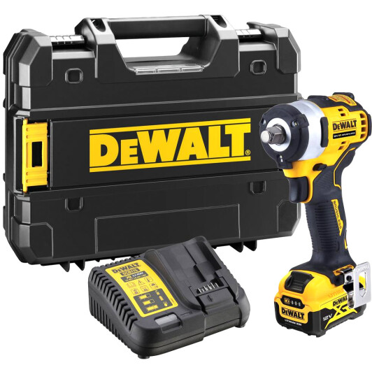 Гайковерт аккумуляторный DeWALT DCF901P1 (1 аккумулятор + ЗУ + чехол)