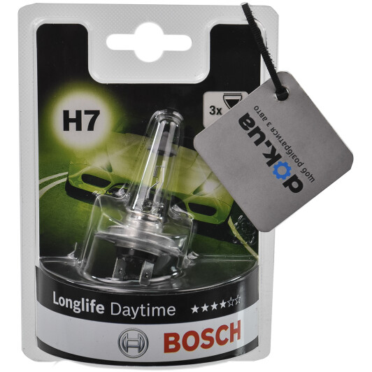 Автолампа Bosch Longlife Daytime H7 PX26d 55 W 1987301057