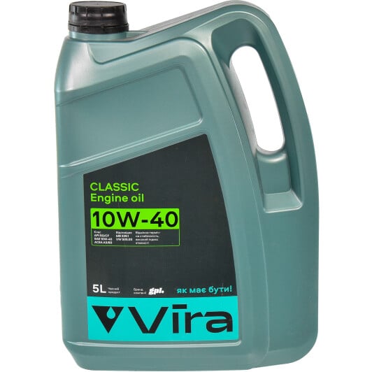 Моторна олива VIRA Classic 10W-40 5 л на Iveco Daily VI
