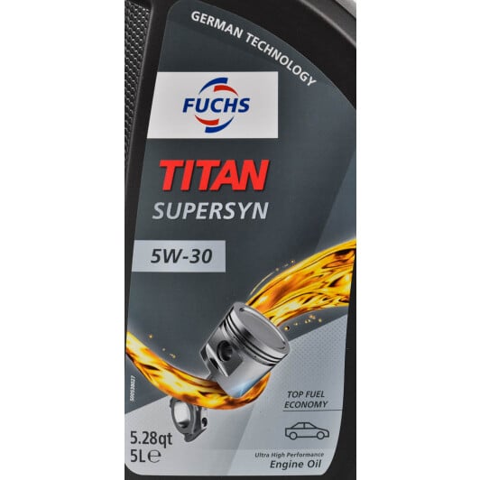 Моторное масло Fuchs Titan Supersyn 5W-30 5 л на Mercedes Viano