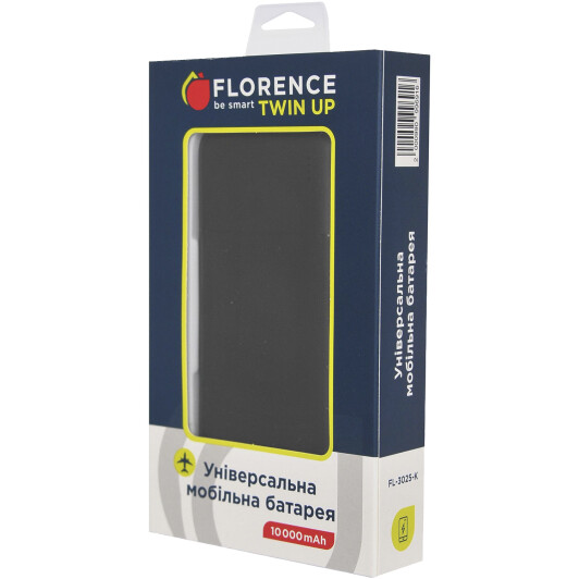 Повербанк Florence Twin Up 10000 mAh