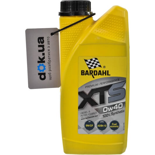 Моторна олива Bardahl XTS 0W-40 1 л на Citroen C6