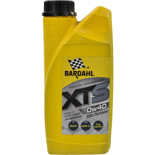 Моторное масло Bardahl XTS 0W-40 1 л на Dodge Challenger