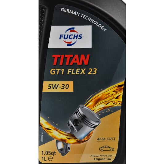 Моторна олива Fuchs Titan GT1 Flex C23 5W-30 1 л на SAAB 900