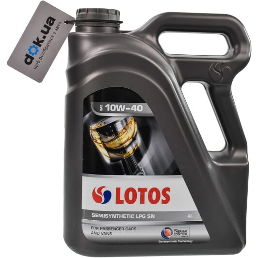 Моторна олива LOTOS Semisynthetic LPG 10W-40 4 л на Citroen C5