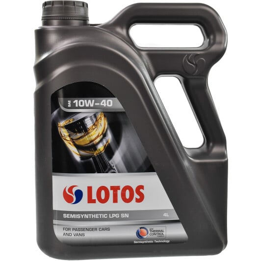 Моторна олива LOTOS Semisynthetic LPG 10W-40 4 л на Lada Priora