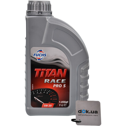 Моторное масло Fuchs Titan Race Pro S 5W-30 на Citroen DS4