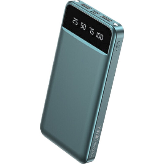 Повербанк Proda Yogo Series 10000 mAh зеленый