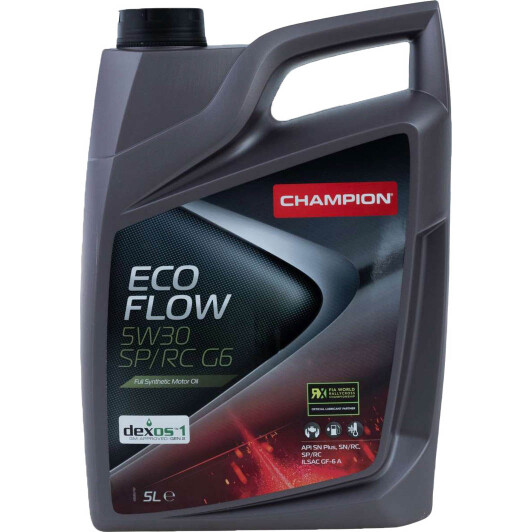 Моторное масло Champion Eco Flow 5W-30 5 л на Nissan Qashqai