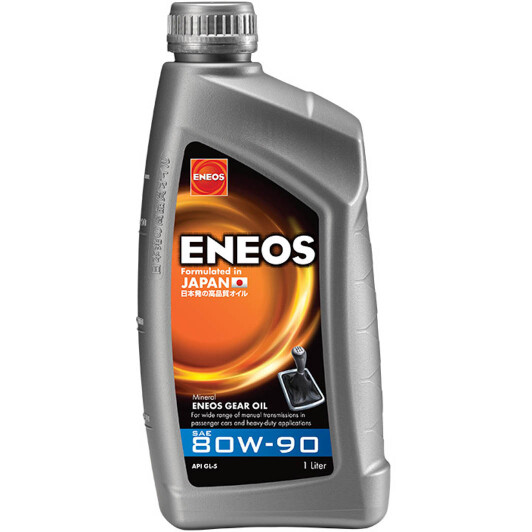 Eneos Gear Oil GL-5 80W-90 (1 л) трансмиссионное масло 1 л