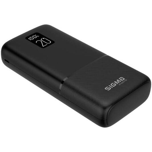 Повербанк Sigma SI20A2QL 20000 mAh 22.5 Вт чёрный