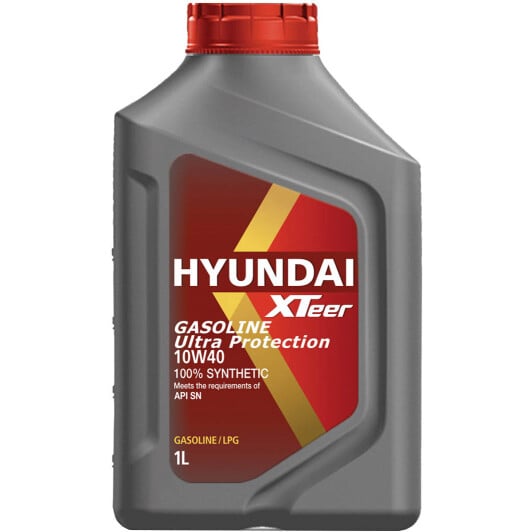 Моторное масло Hyundai XTeer Gasoline Ultra Protection 10W-40 на Peugeot 307