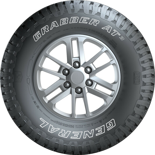 Шина General Tire Grabber AT3 255/60 R19 113V FR XL