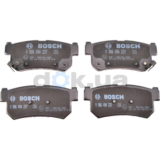0 986 494 237 Bosch Тормозные колодки