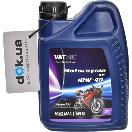 4T Vatoil Motorcycle FS 10W-40, 1 л (50503) моторна олива 4T 1 л