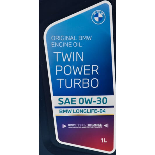 Моторное масло BMW Twinpower Turbo Longlife-04 0W-30 1 л на Citroen ZX