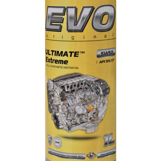 Моторное масло EVO Ultimate Extreme 5W-50 1 л на Citroen DS4