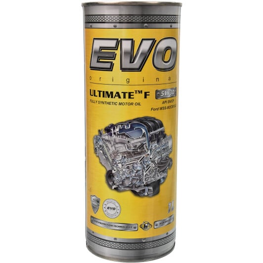 Моторное масло EVO Ultimate F 5W-30 1 л на Peugeot 3008