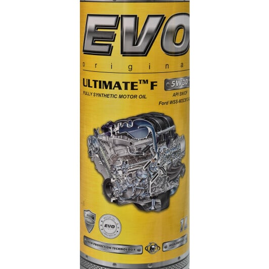 Моторное масло EVO Ultimate F 5W-30 1 л на SAAB 900