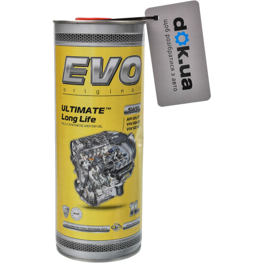 Моторное масло EVO Ultimate LongLife 5W-30 для Daewoo Lanos 1 л на Daewoo Lanos