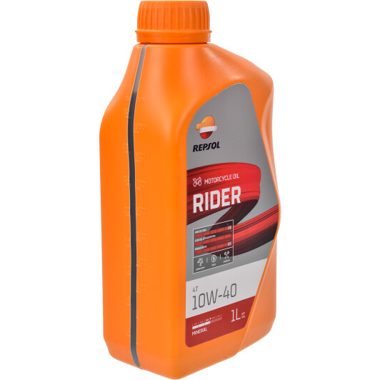 Моторное масло 4T Repsol Rider 10W-40 минеральное 1 л