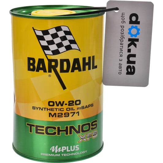 Моторное масло Bardahl Technos XFS M2971 0W-20 на Skoda Superb