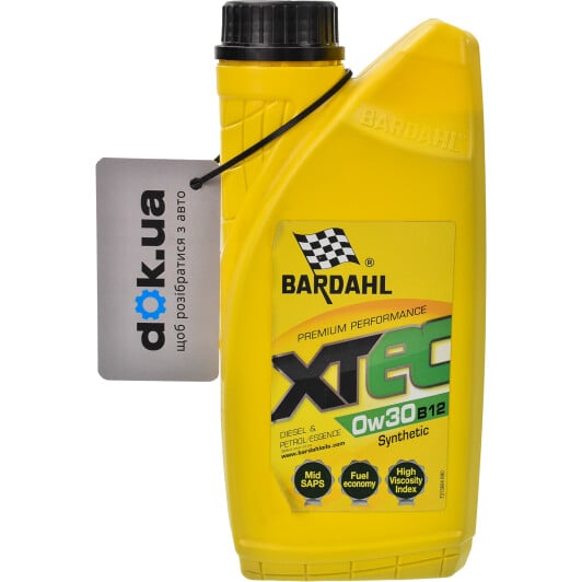 Моторна олива Bardahl XTEC B12 0W-30 1 л на Lexus RX