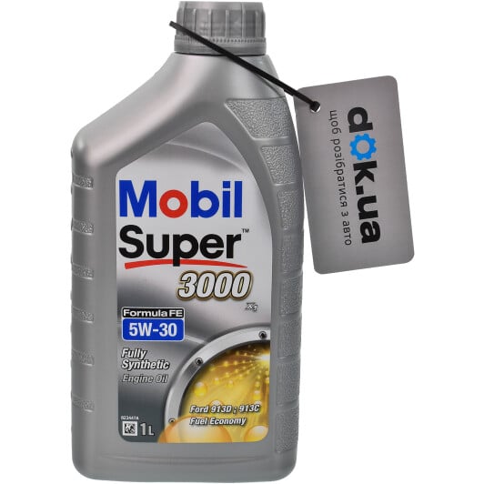 Моторное масло Mobil Super 3000 X1 Formula FE 5W-30 для Toyota Paseo 1 л на Toyota Paseo