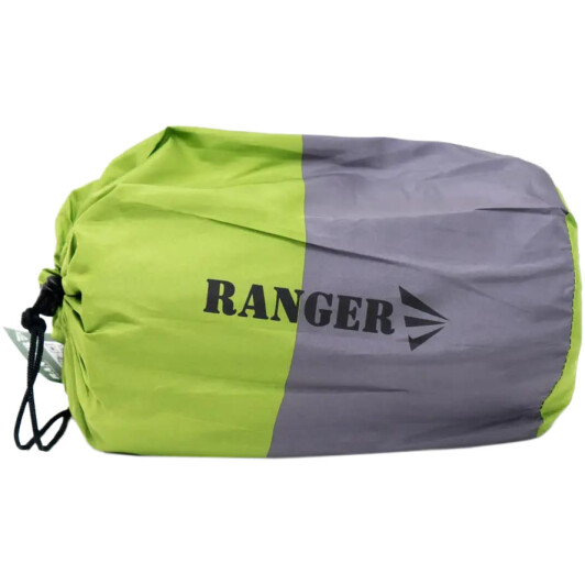 Самонадувной коврик Ranger Tibet RA6632 серо-салатовый