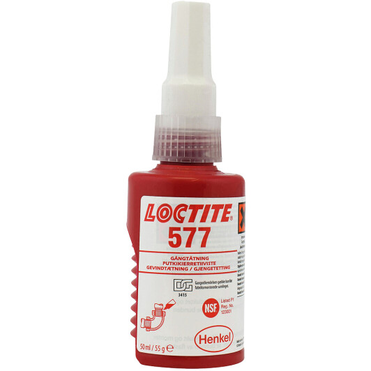 Герметик Loctite 577 жовтий