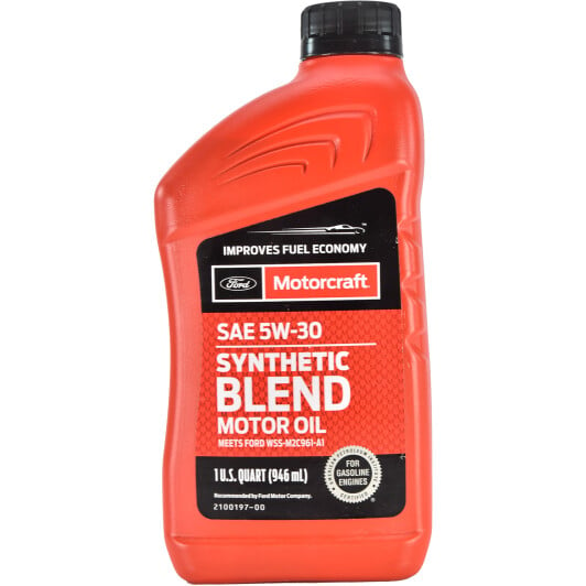 Моторное масло Ford Motorcraft Synthetic Blend 5W-30 0,95 л на Mercedes C-Class