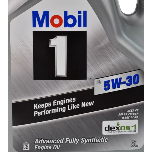 Моторное масло Mobil 1 X1 5W-30 5 л на Ford Ka