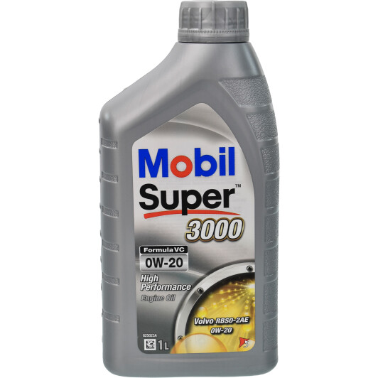 Моторное масло Mobil Super 3000 Formula VC 0W-20 на Ford Mustang