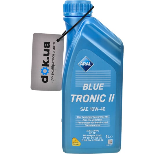 Моторное масло Aral BlueTronic II 10W-40 1 л на Renault Trafic