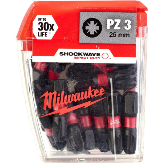 Набор бит Milwaukee Shockwave 4932430869 25 шт.