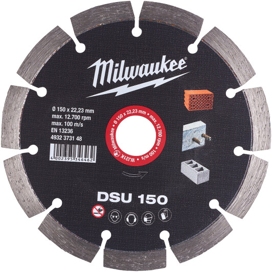 Круг отрезной Milwaukee DSU 4932373148 150 мм