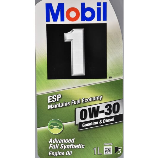 Моторное масло Mobil 1 ESP 0W-30 1 л на Honda Odyssey
