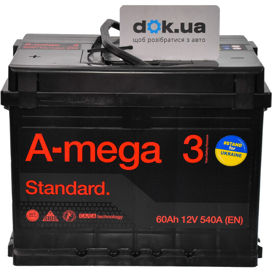 Акумулятор A-Mega 6 CT-60-L Standard M360PM