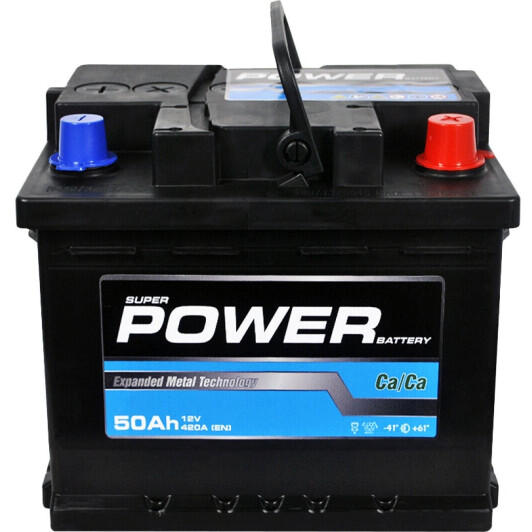Акумулятор Power 6 CT-50-R Black 5402019