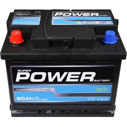 Аккумулятор Power 6 CT-60-L Black 5502244