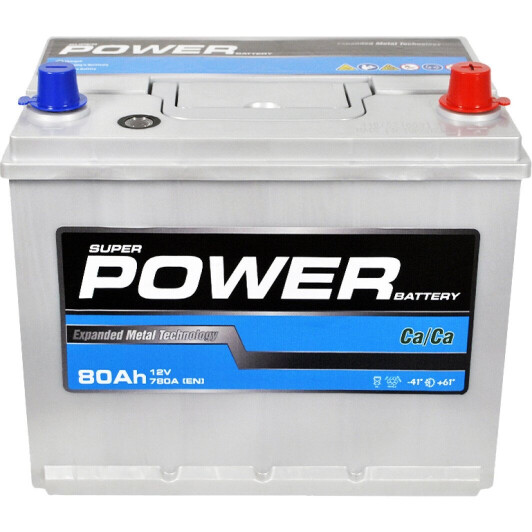 Аккумулятор Power 6 CT-80-R Silver Asia PWR014