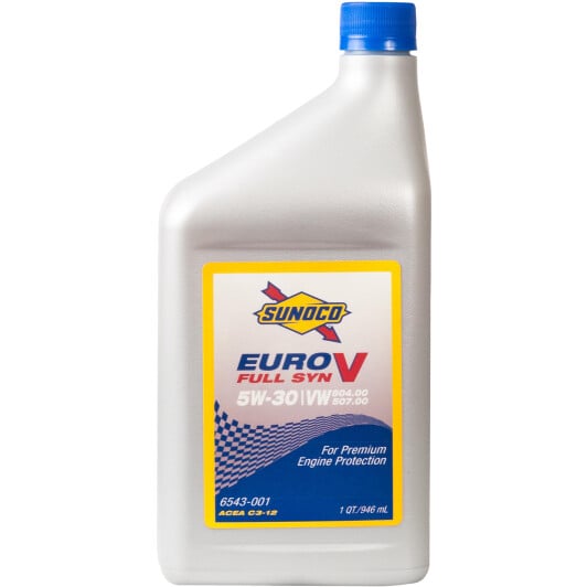 Моторна олива Sunoco Ultra Euro Syn V 5W-30 0.946 л на Dodge Dart