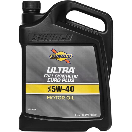 Моторное масло Sunoco Ultra Euro Plus 5W-40 3,78 л на Dodge Charger