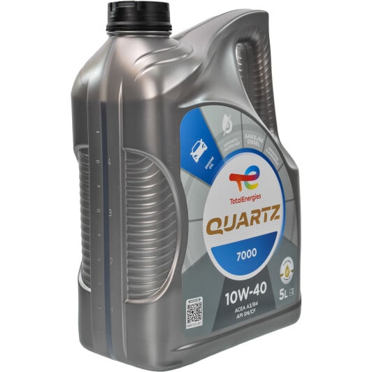 Моторна олива Total Quartz 7000 10W-40 5 л на Citroen DS3