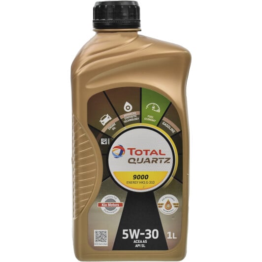 Моторное масло Total Quartz 9000 Energy HKS G-310 5W-30 1 л на Suzuki Carry