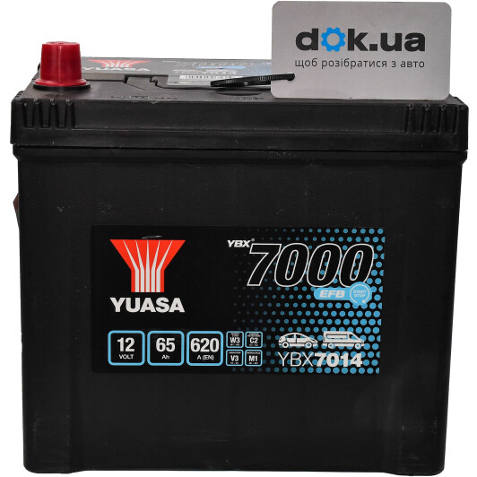 Акумулятор Yuasa 6 CT-65-L EFB Start Stop YBX7014