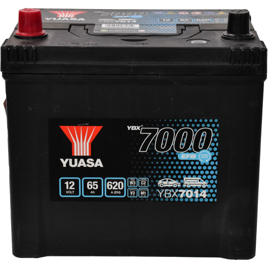 Акумулятор Yuasa 6 CT-65-L EFB Start Stop YBX7014