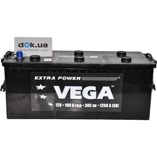 Акумулятор VEGA 6 CT-190-L Econom VE190125313
