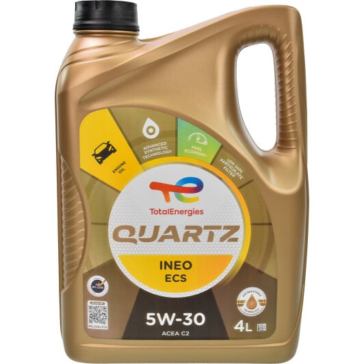 Моторное масло Total Quartz Ineo ECS 5W-30 4 л на Nissan Quest